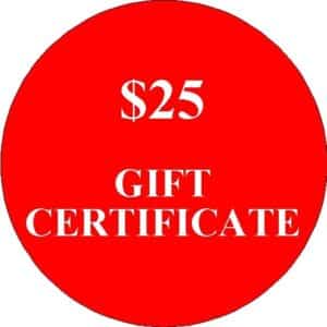 Gift Certificate 25