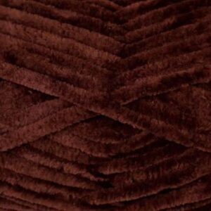 123 chocolate bella chenille universal yarn